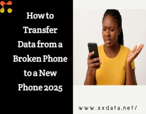 Image for How to transfer data from a broken phone to a new phone