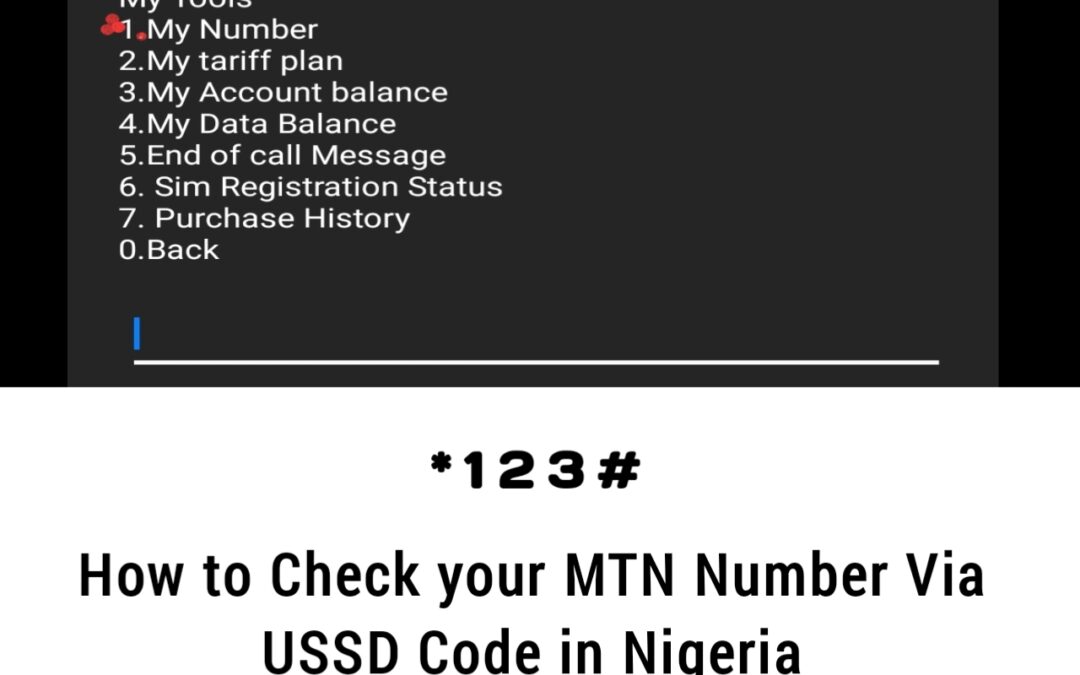 How to Check your MTN Number Via USSD Code in Nigeria img