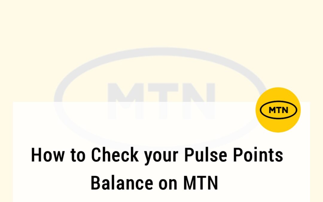How to Check your Pulse Points Balance on MTN img